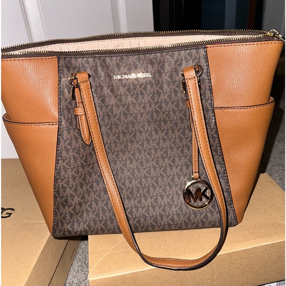 Michael Kors Dual Tone Tote - Picture 2 of 4